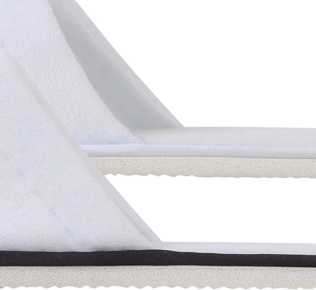 10-20 Pairs Disposable Slippers for Guests Hotel Slippers Bulk Spa Slippers Closed Toe House Slippers Guest Slippers Bulk for Adult for Men and Women