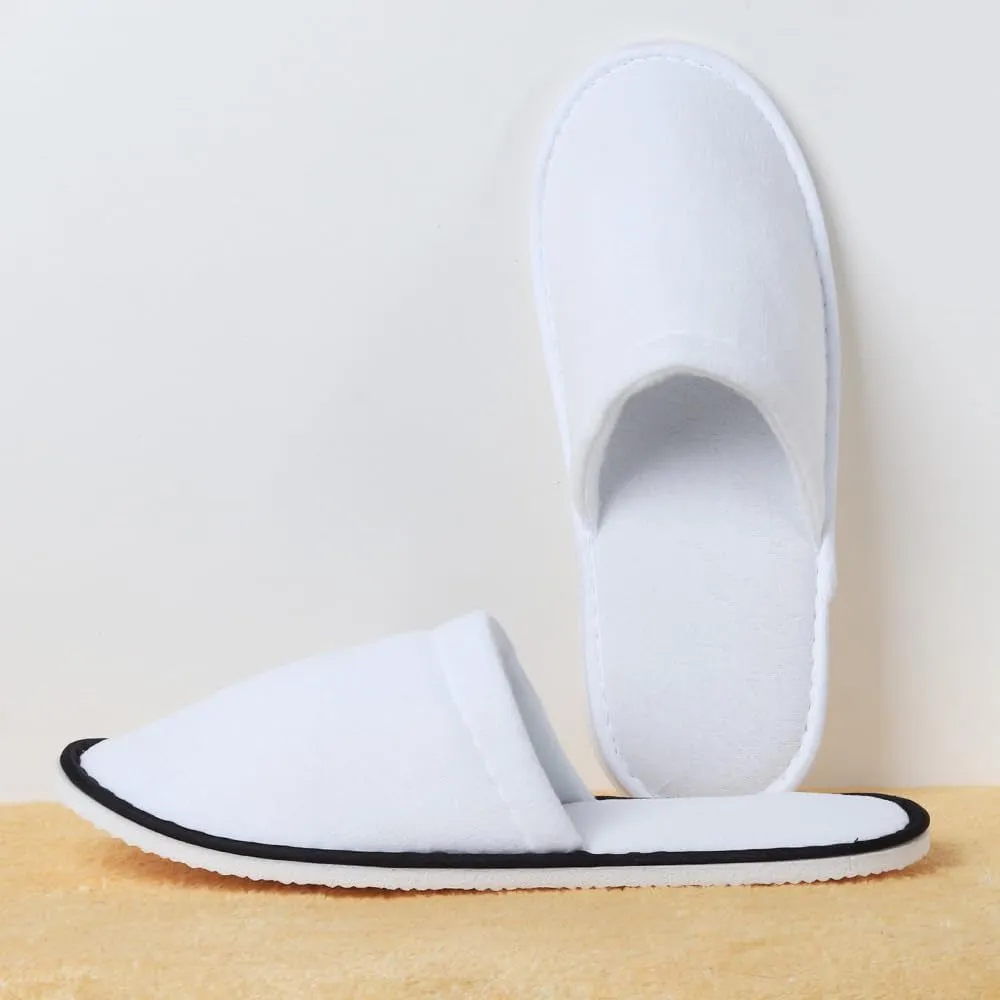 10-20 Pairs Disposable Slippers for Guests Hotel Slippers Bulk Spa Slippers Closed Toe House Slippers Guest Slippers Bulk for Adult for Men and Women