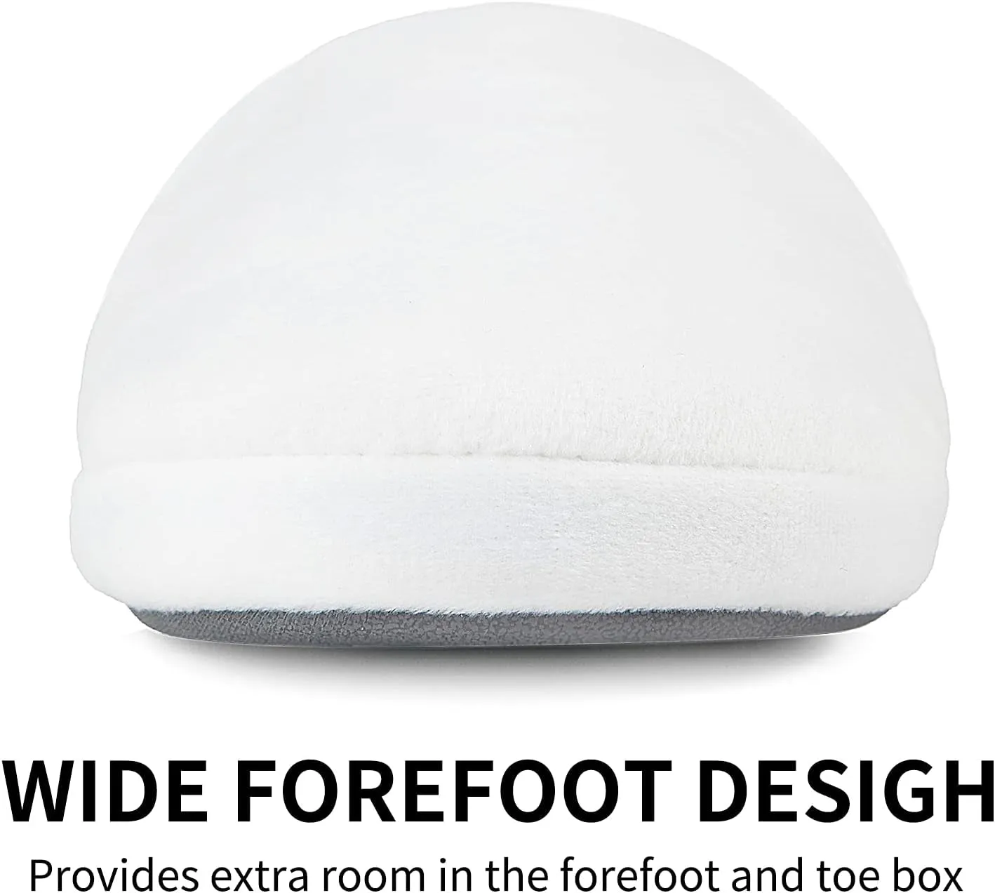 3-Pair Luxury Spa Slippers - Cotton Memory Foam Non-Slip Closed Toe Washable Slippers for Hotel,Guest,Travel,Bride,Women and Men