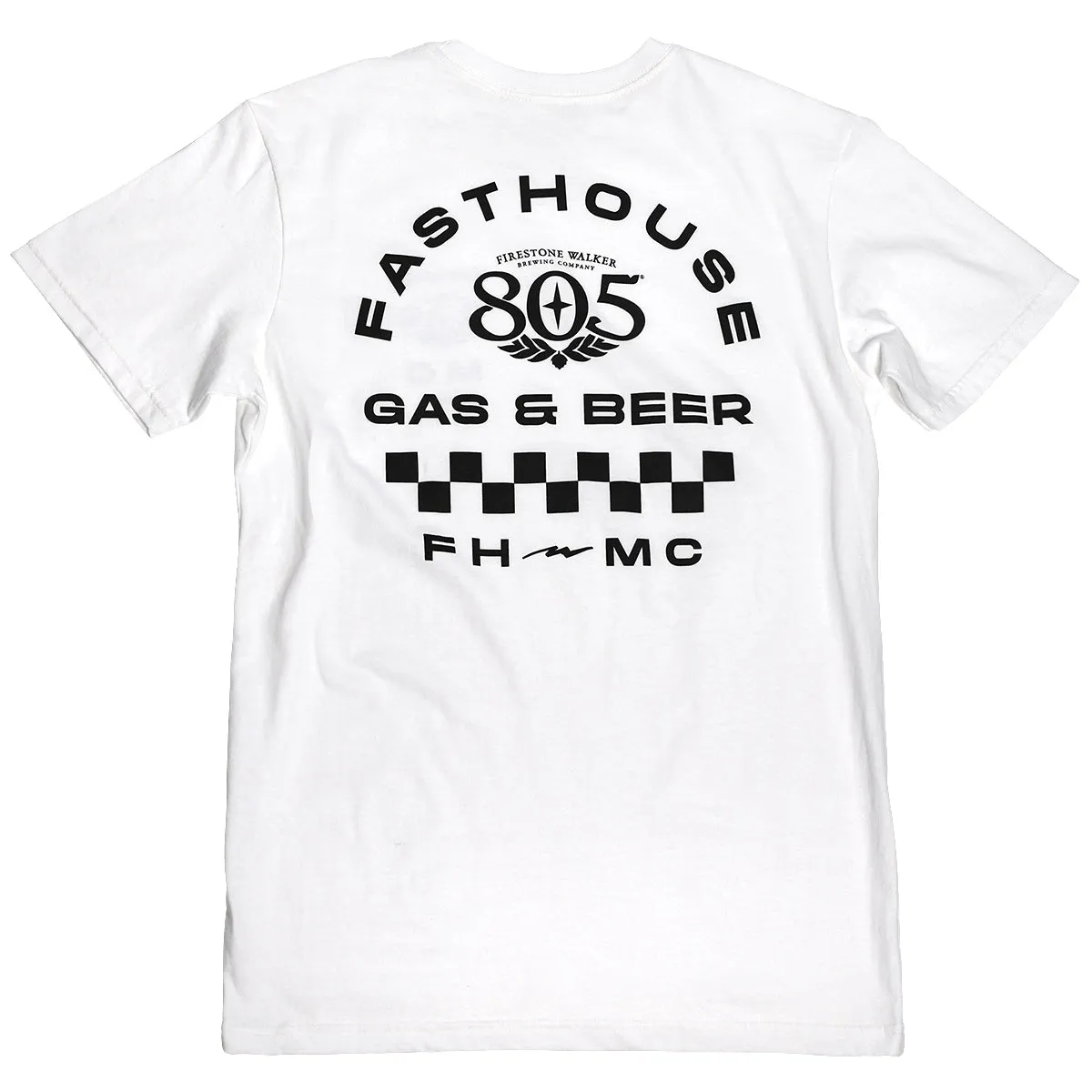 805 Parallel Midweight Tee - White