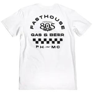 805 Parallel Midweight Tee - White