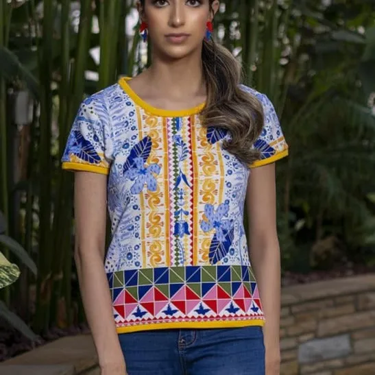Alicia Printed Top
