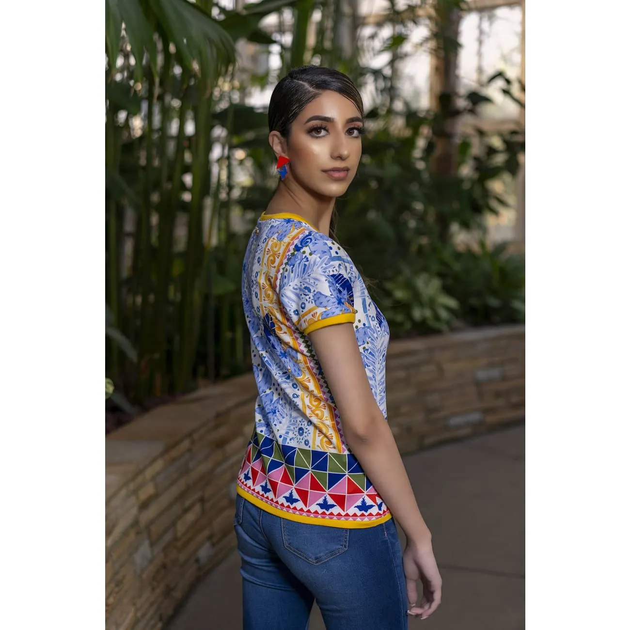 Alicia Printed Top