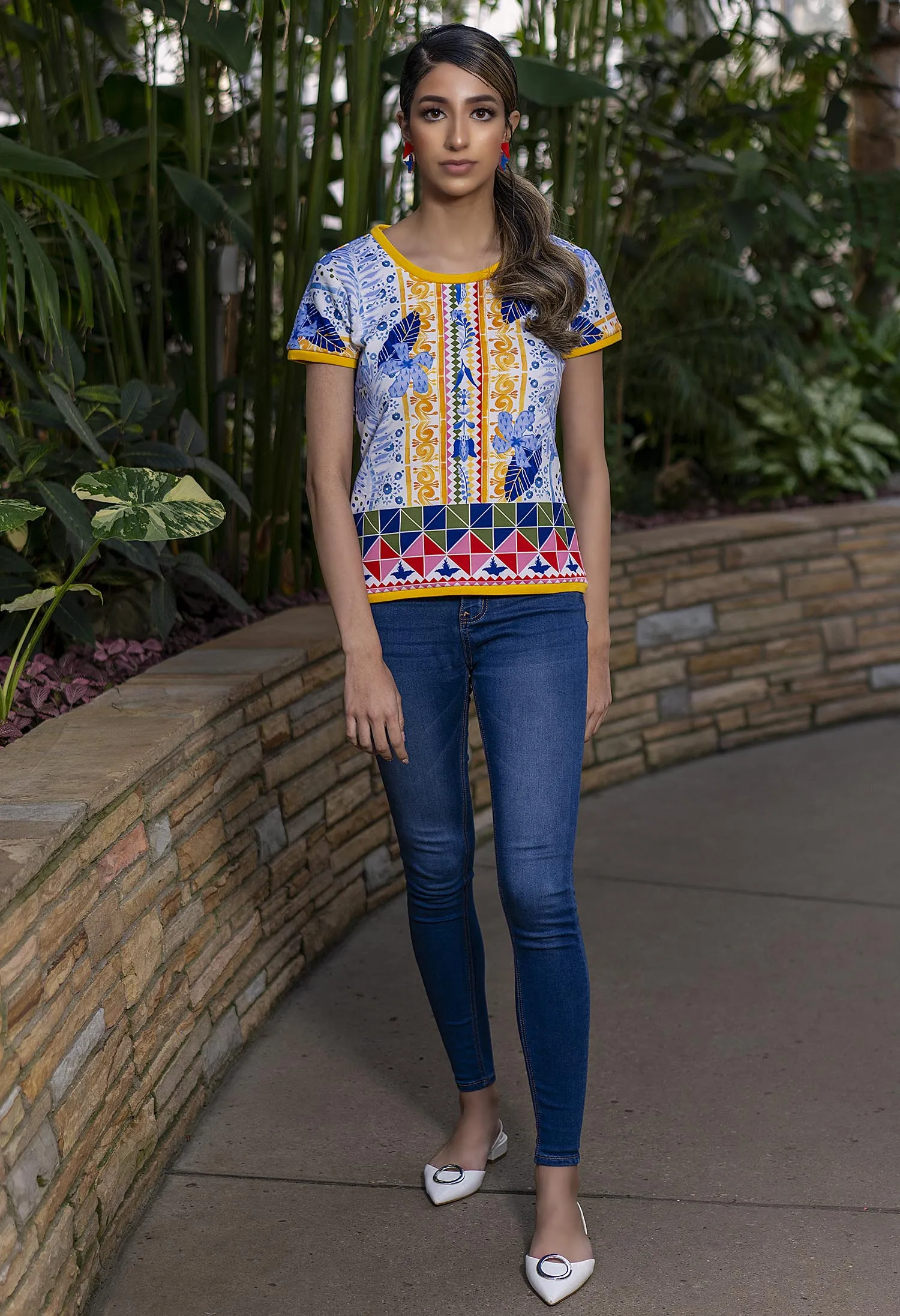 Alicia Printed Top