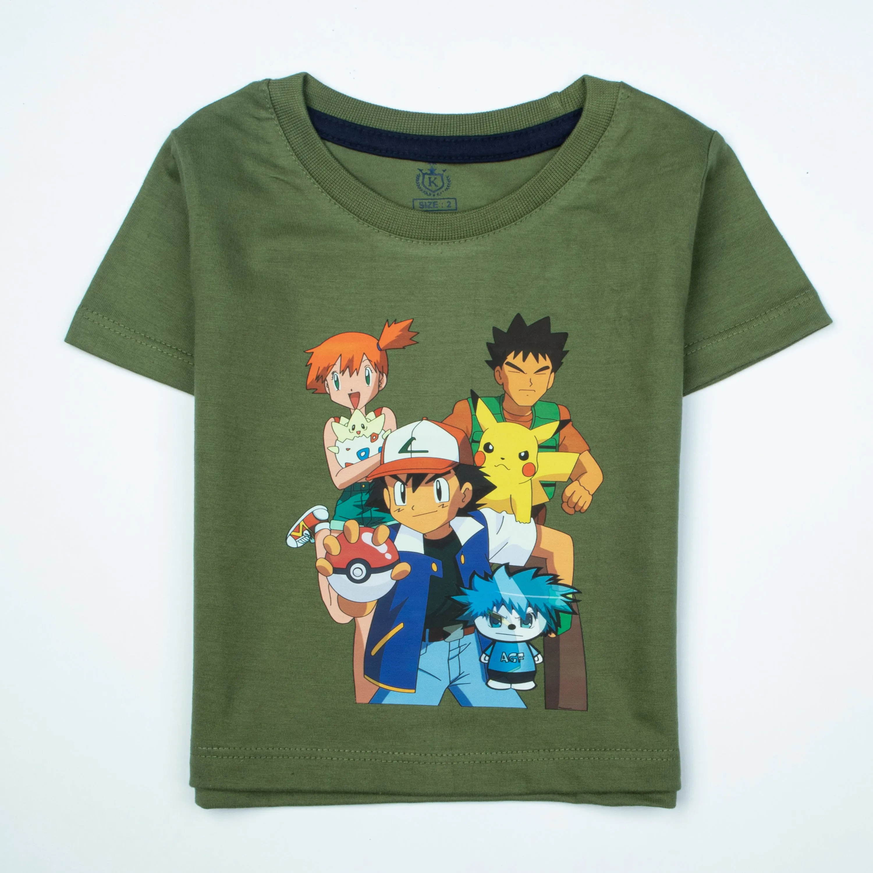 Baba Printed T-Shirt ( Pokemon ) Code-H