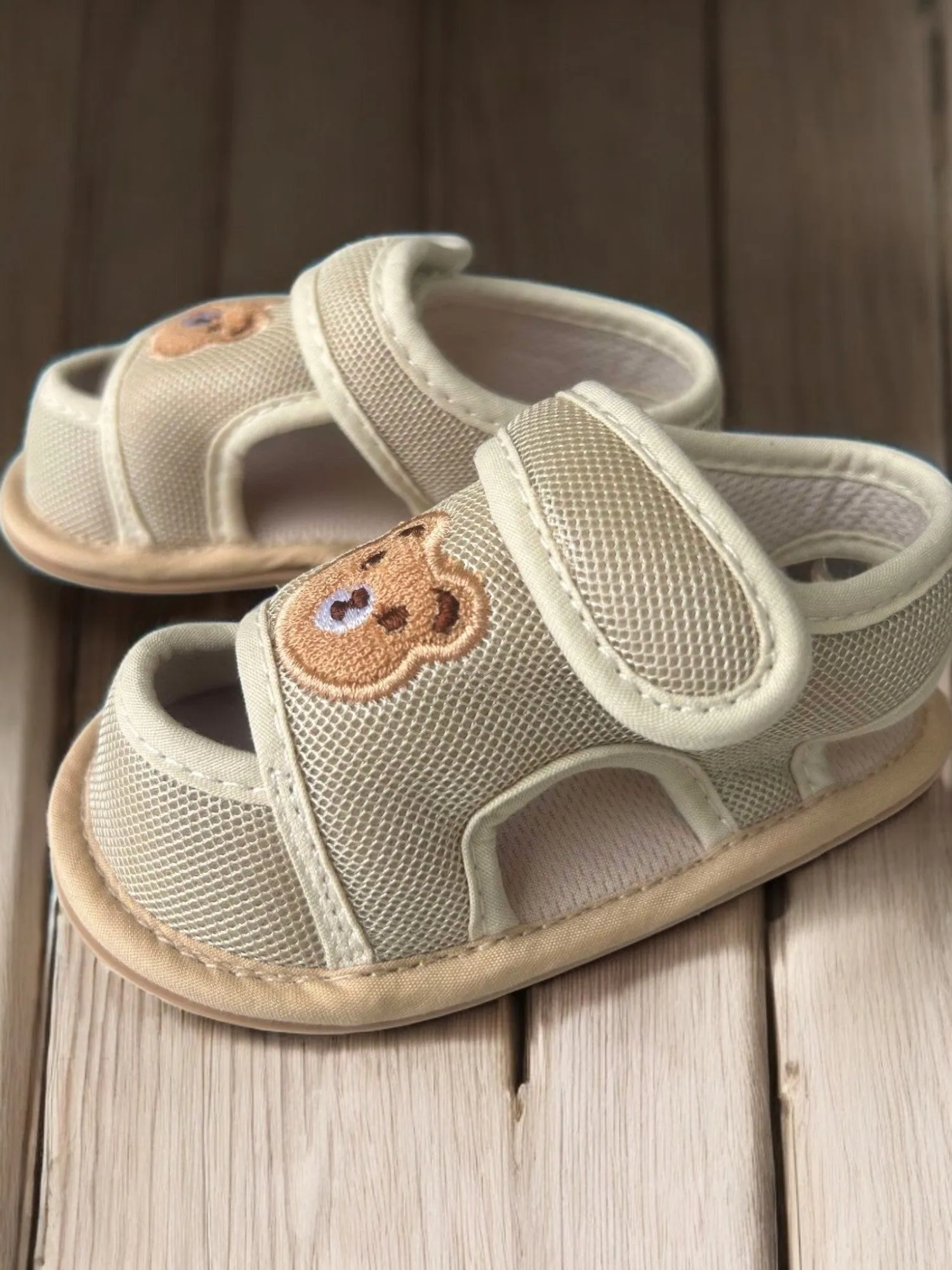Baby Bear Pre Walkers - Beige
