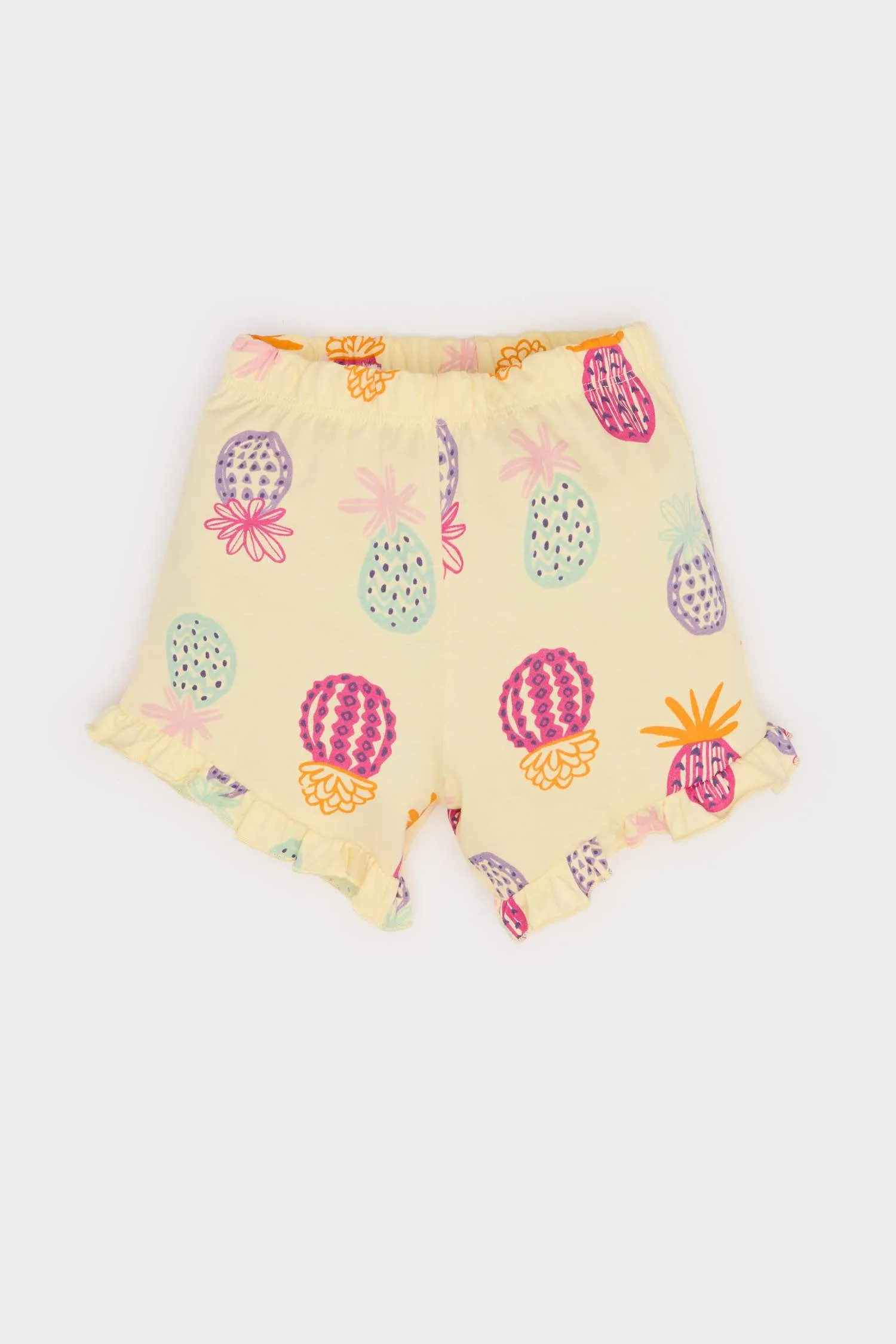 Baby Girl Printed T-Shirt Shorts 2 Piece Set