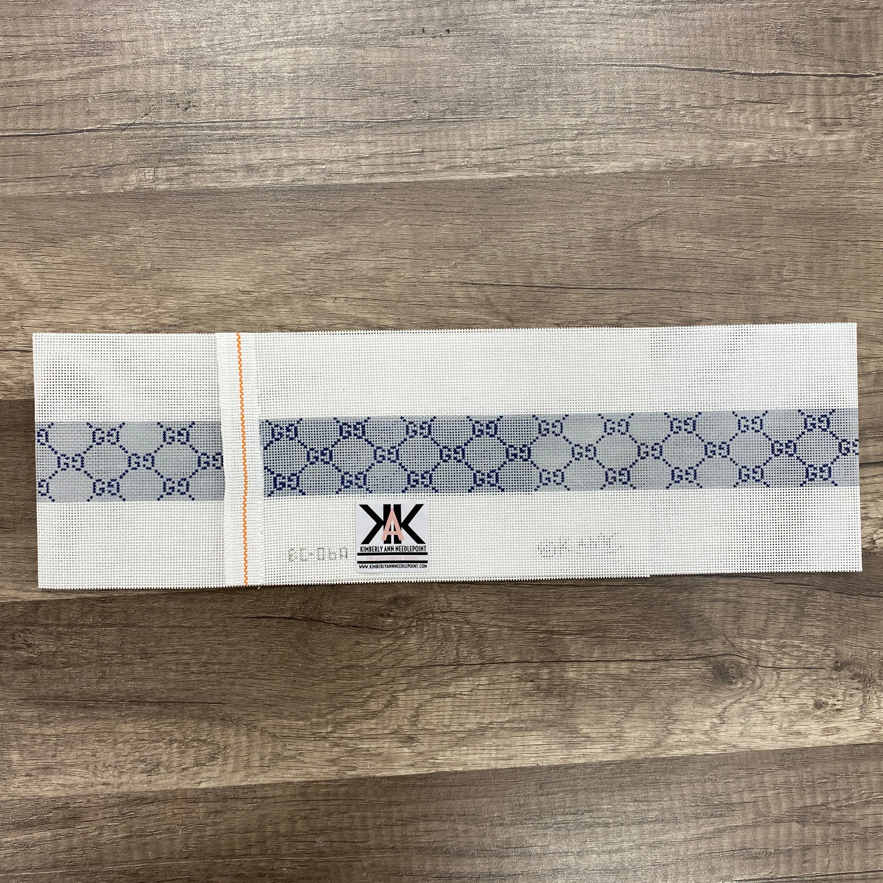 BC-06A - G'S BELT, GRAY/BLUE