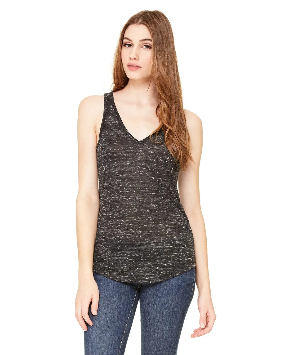 Bella Canvas Ladies Flowy V-Neck Tank