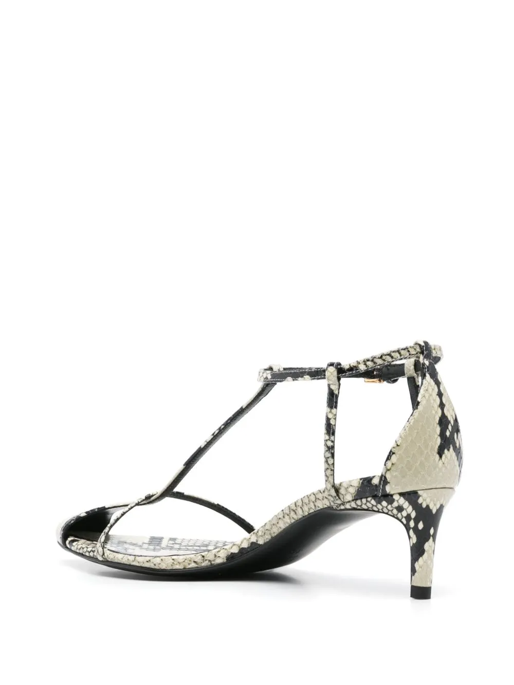 Bella leather heel sandals