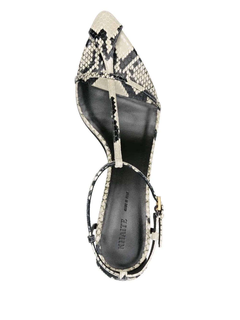 Bella leather heel sandals