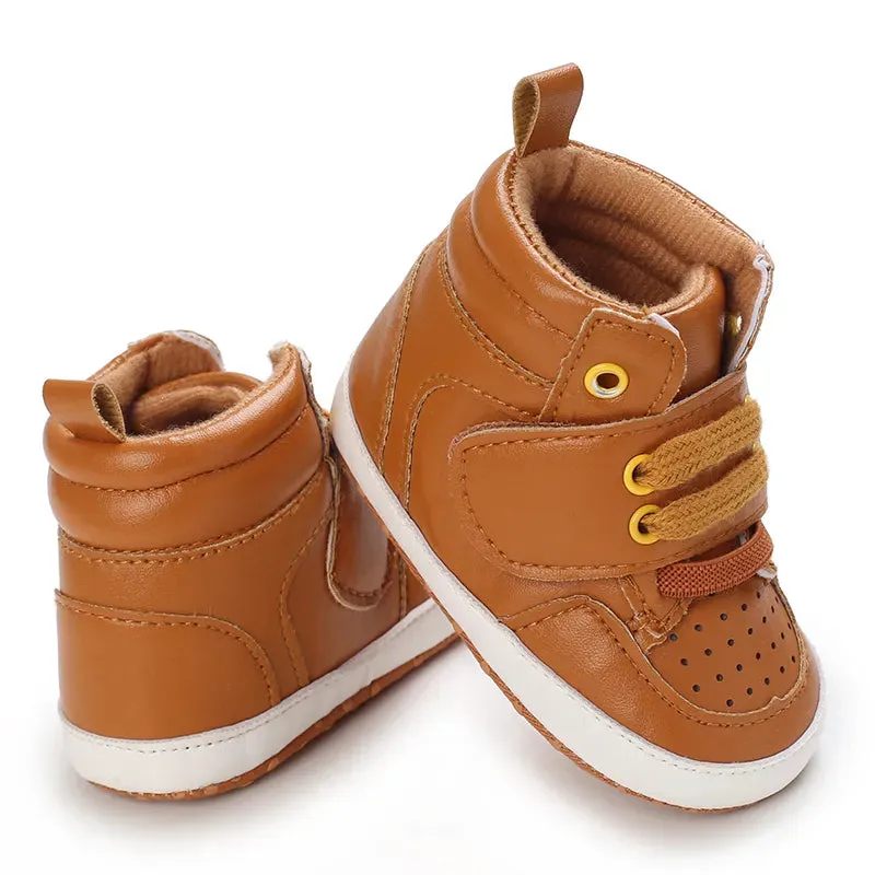 Black Fashion Casual Shoes for Newborn  Boys And Girls