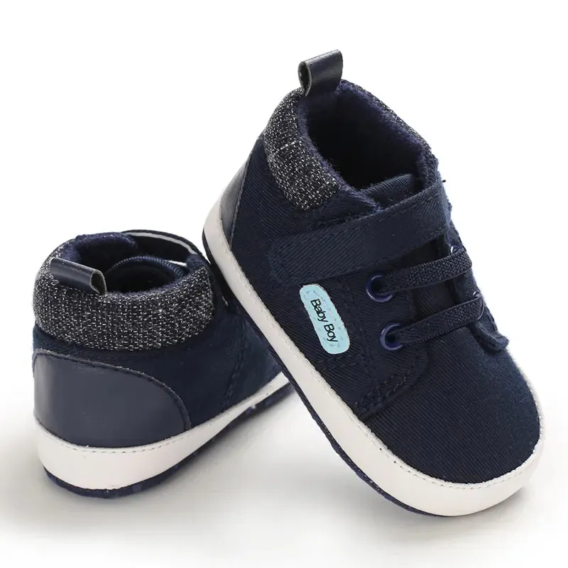 Black Fashion Casual Shoes for Newborn  Boys And Girls