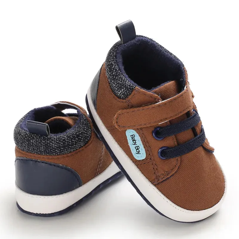 Black Fashion Casual Shoes for Newborn  Boys And Girls