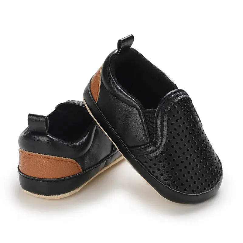 Black Fashion Casual Shoes for Newborn  Boys And Girls
