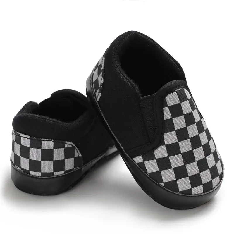 Black Fashion Casual Shoes for Newborn  Boys And Girls
