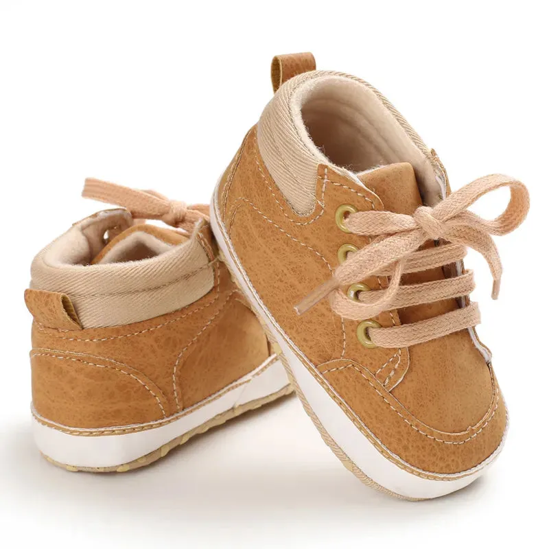 Black Fashion Casual Shoes for Newborn  Boys And Girls