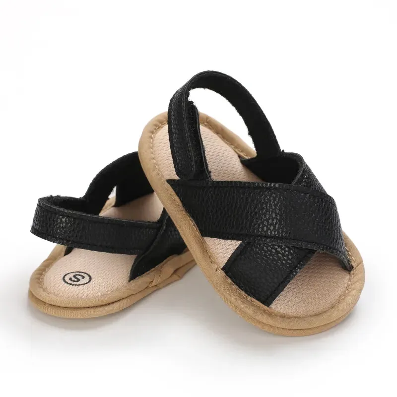 Black Fashion Casual Shoes for Newborn  Boys And Girls