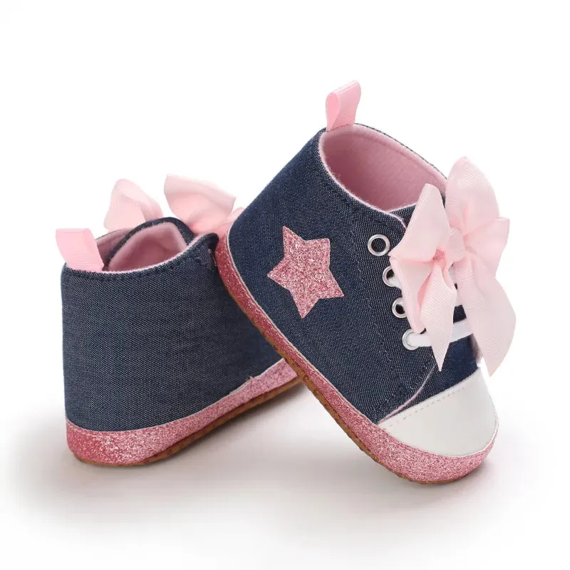 Black Fashion Casual Shoes for Newborn  Boys And Girls