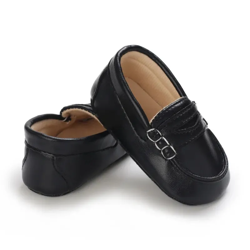 Black Fashion Casual Shoes for Newborn  Boys And Girls