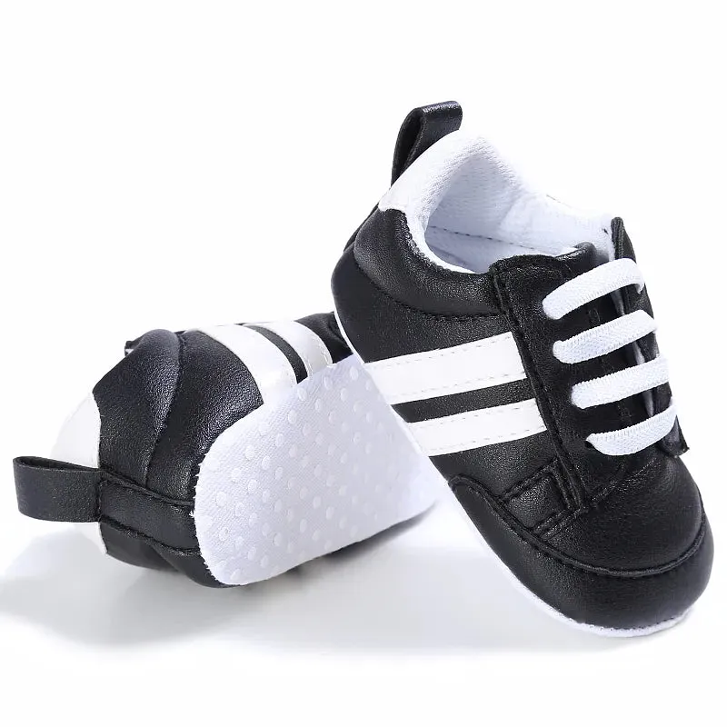 Black Fashion Casual Shoes for Newborn  Boys And Girls
