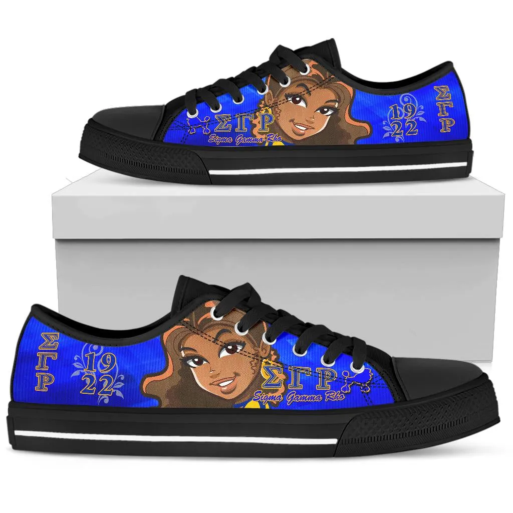 Blue and Gold Sneaker S3422
