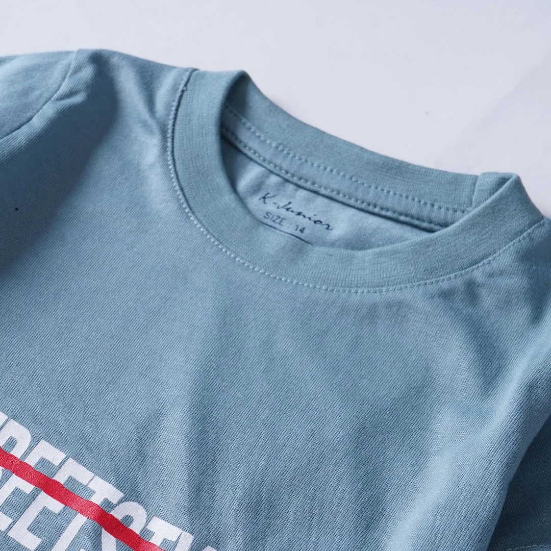 Boys Half Sleeves-Printed T-Shirt (Street)