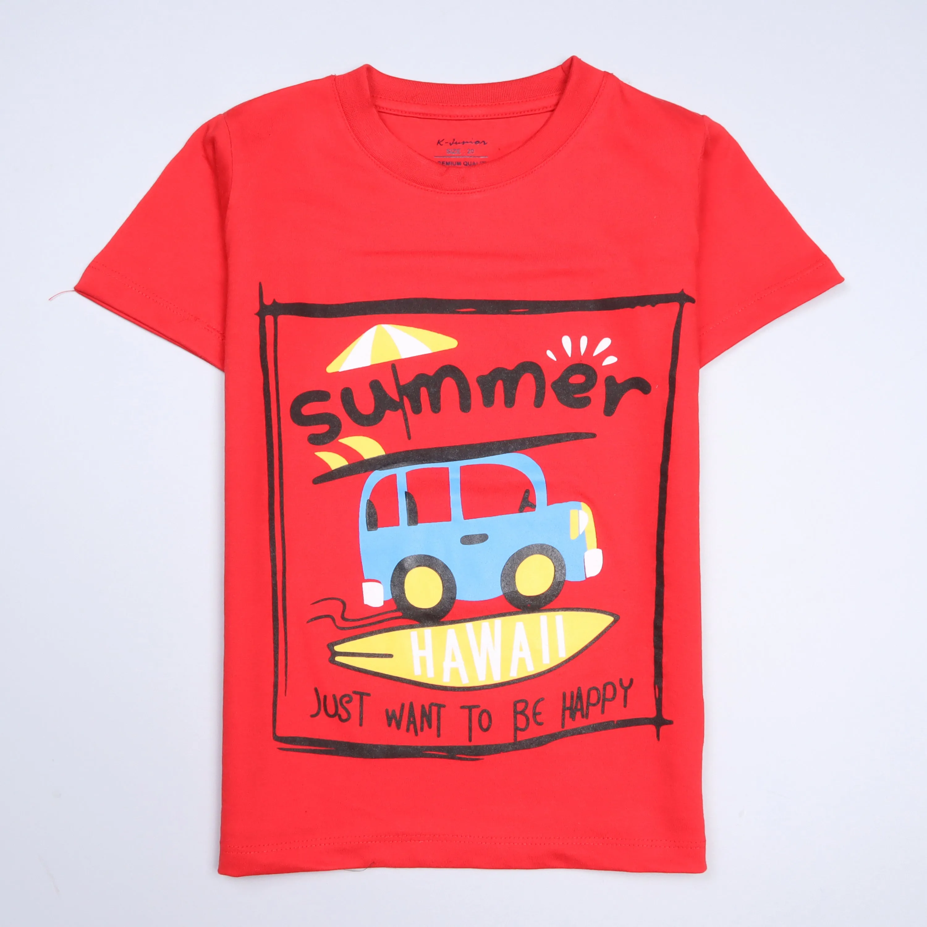 Boys Half Sleeves-Printed T-Shirt (Summer)