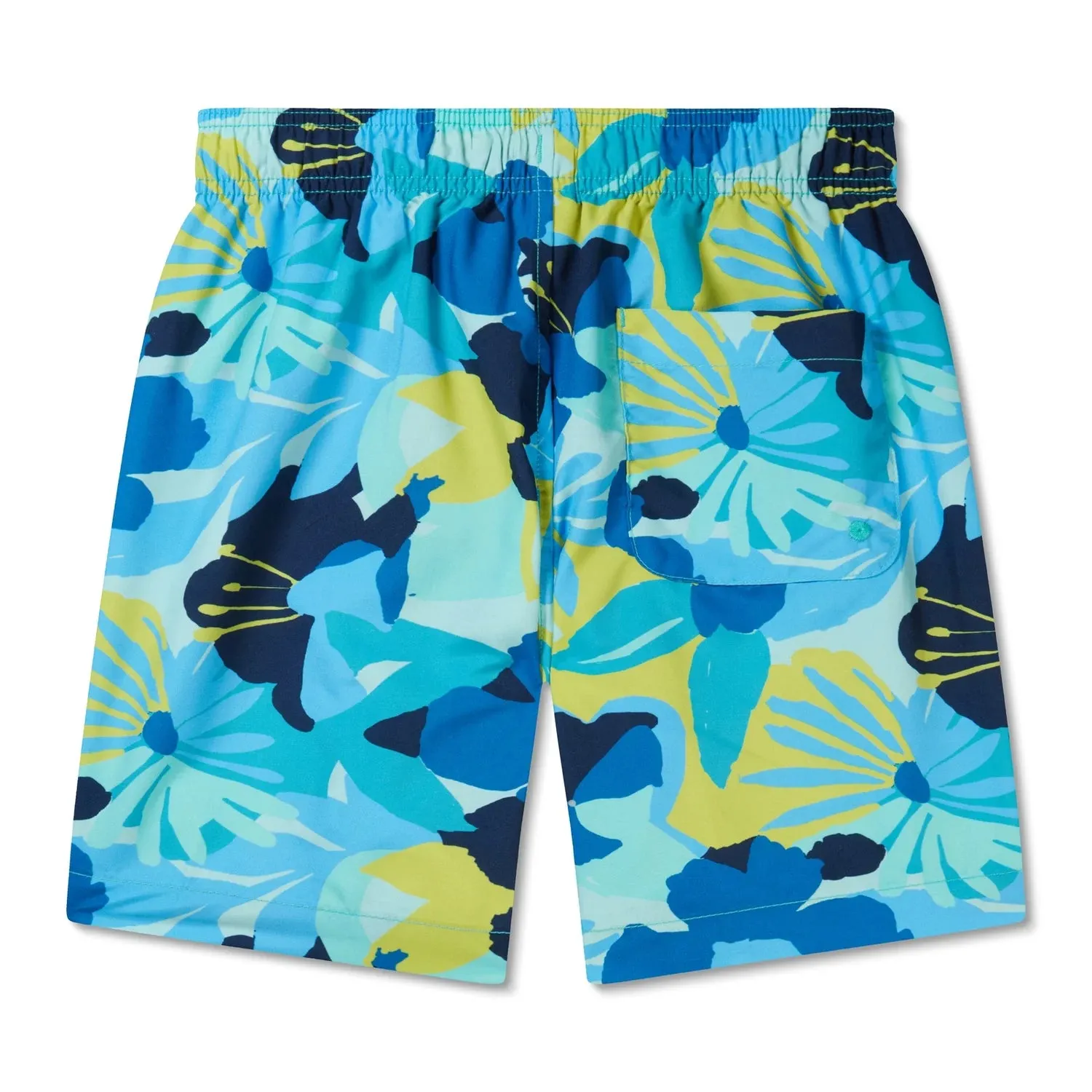 Boy’s Printed 15″ Volley Swimshorts