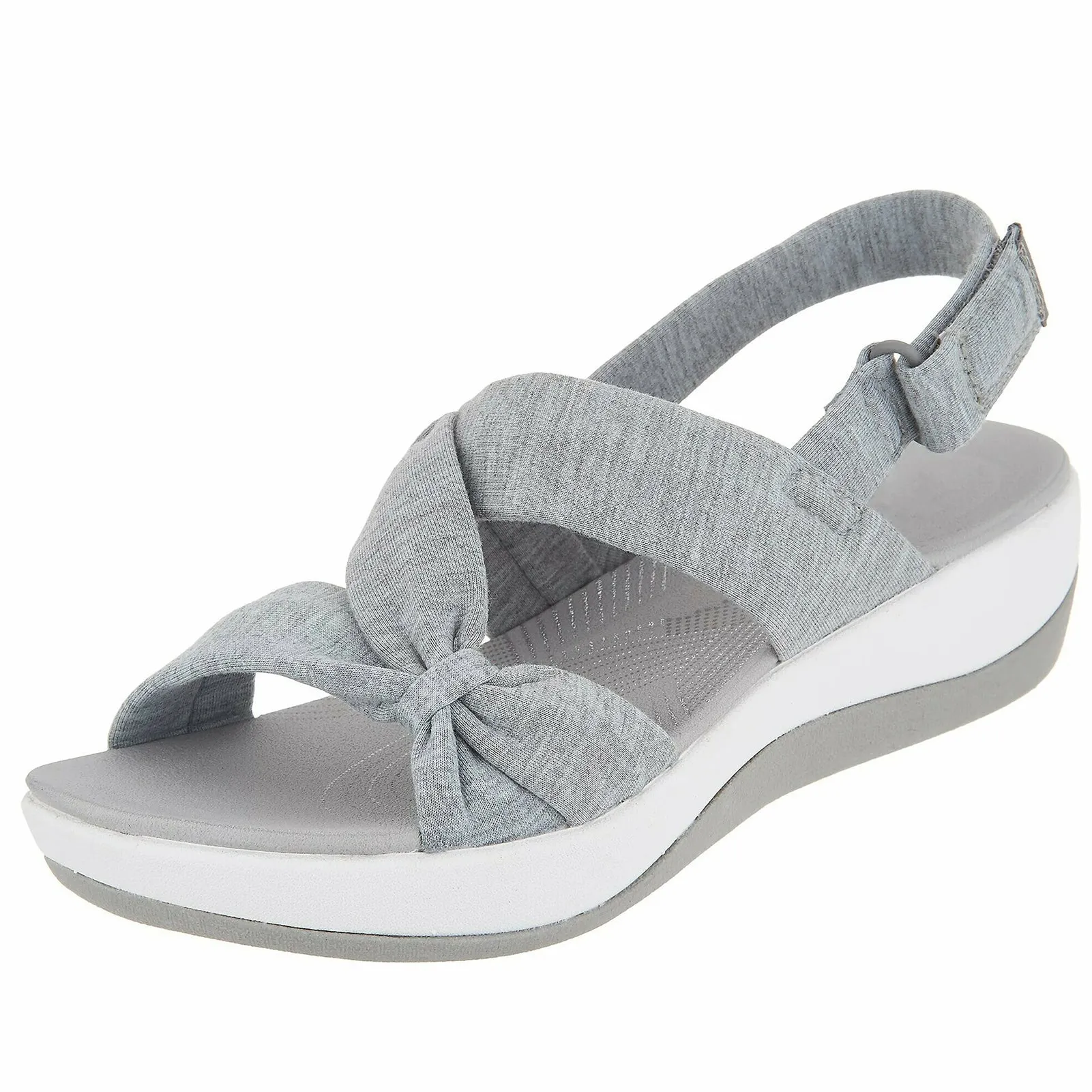 Buckle Design Thick Sole Sandals Ladies Casual Summer Beach Shoes