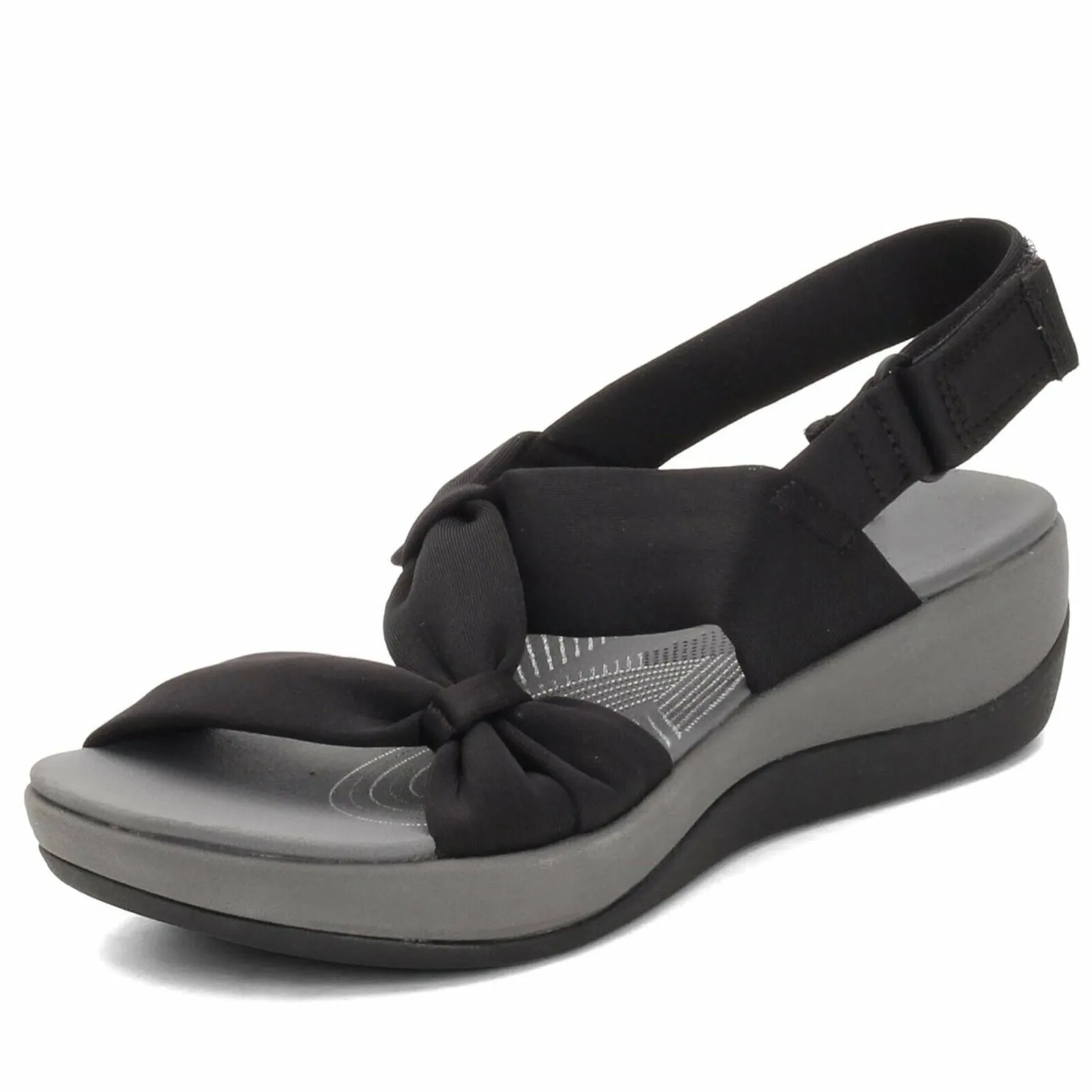 Buckle Design Thick Sole Sandals Ladies Casual Summer Beach Shoes