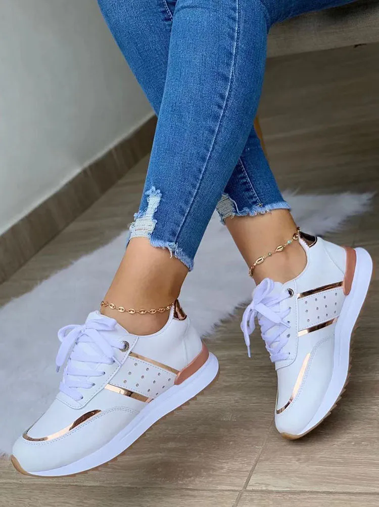 Casual Lace-up Sneakers