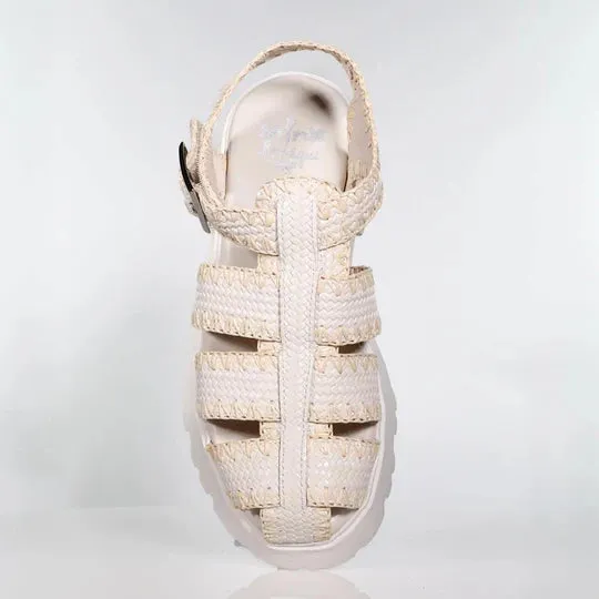 Chloe - Ivory Combo Stitch