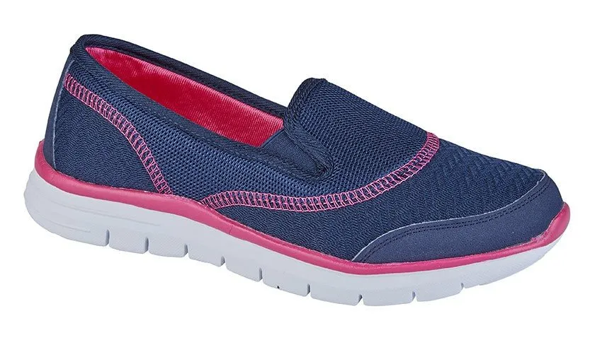 DEK L627C Womens Twin Elastic Gusset Leisure Shoe