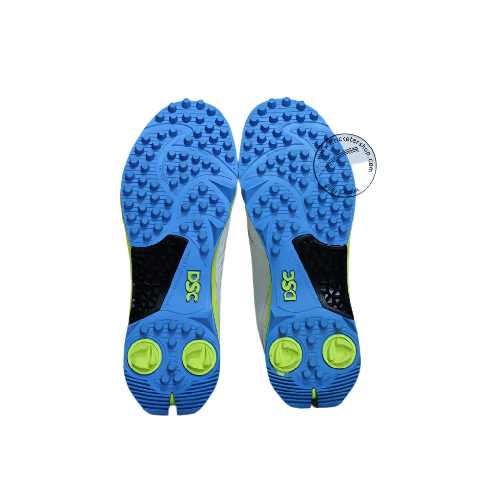 Dsc Jaffa 22 Lime Cricket Rubber Shoes