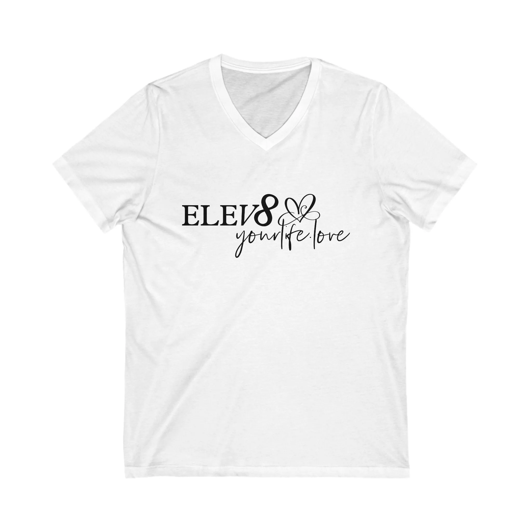 ELEV8 Logo V-Neck Tee