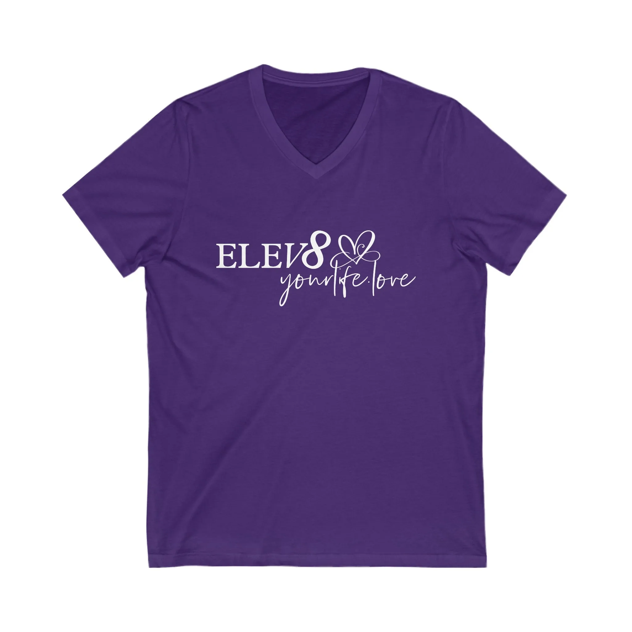 ELEV8 Logo V-Neck Tee