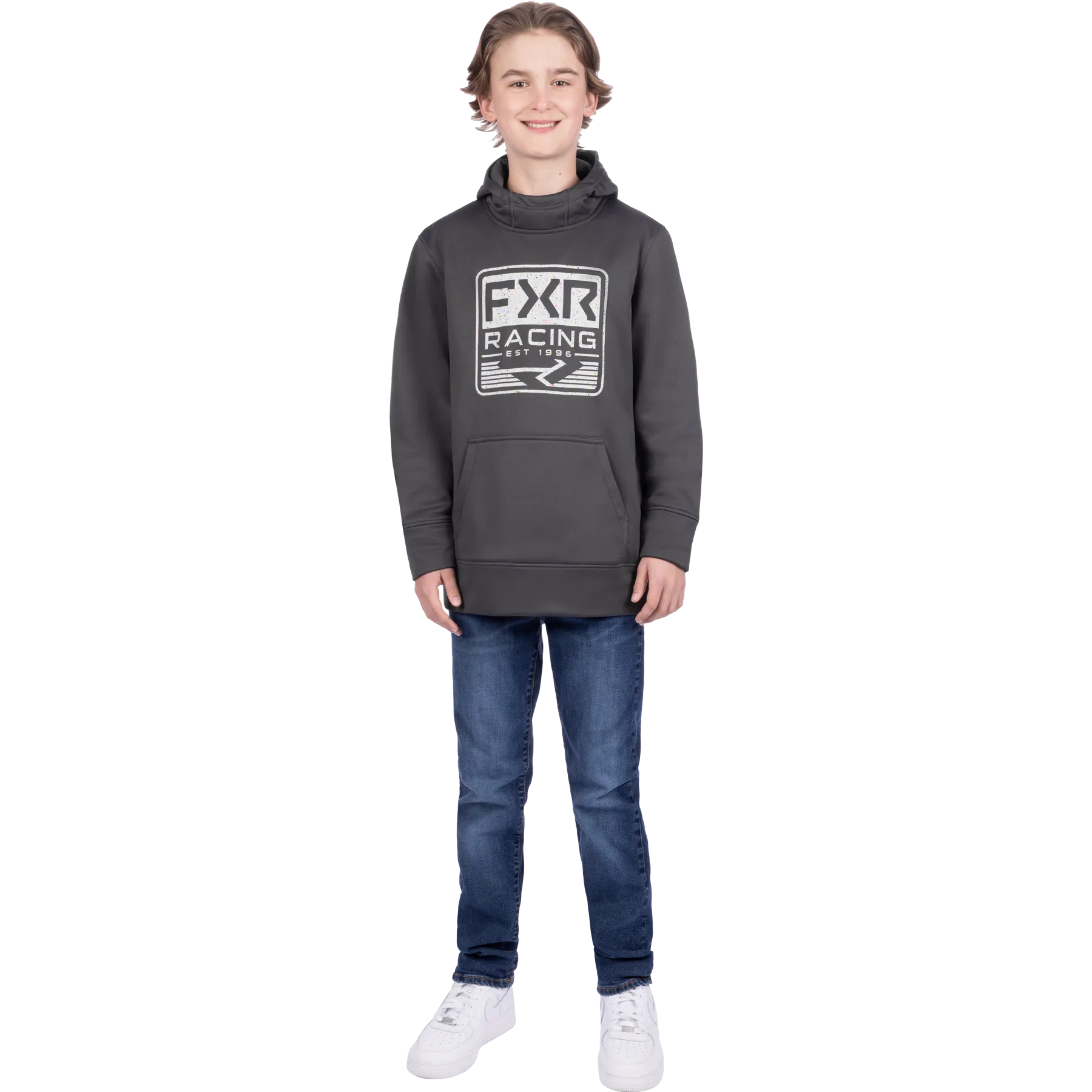 Emblem Youth Tech Pullover Hoodie