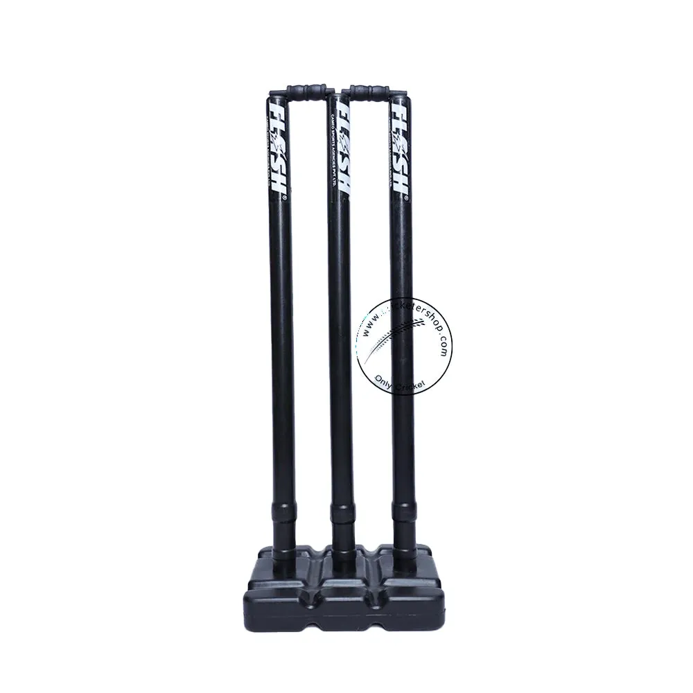 Flash Plastic Cricket Stumps Full Size