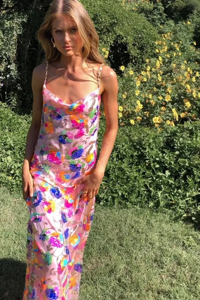 Floral Slip Maxi Dress | Lightweight | Summer-Ready