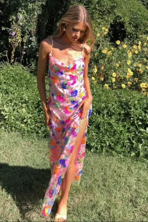 Floral Slip Maxi Dress | Lightweight | Summer-Ready
