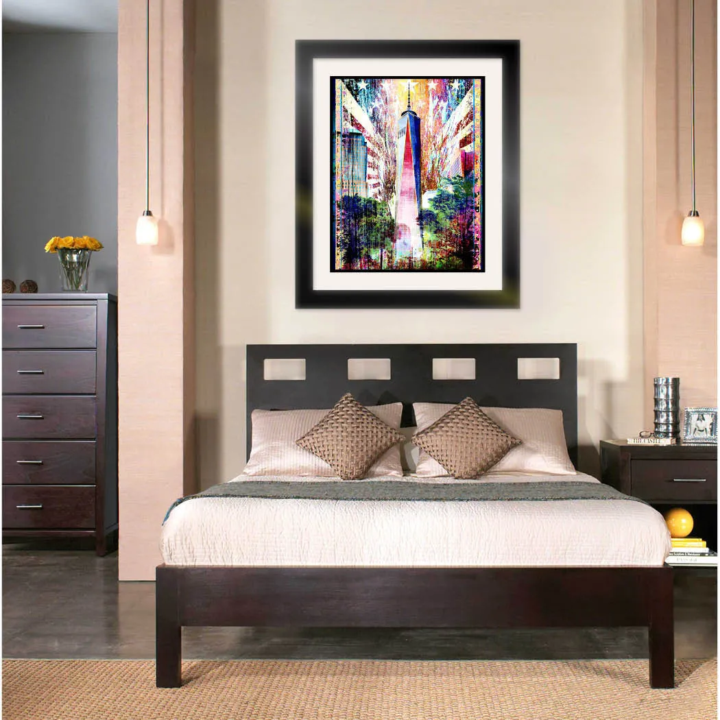 Freedom Tower Art Print, New York City Canvas
