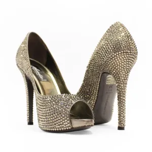 Full Swarovski Crystals Pump
