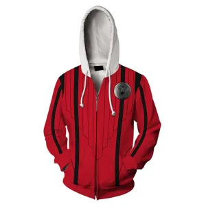 Game Bayonetta Jeanne Cosplay Hoodie 3D Printed Hooded Sweatshirt Men Women Casual Streetwear Zip Up Jacket Coat