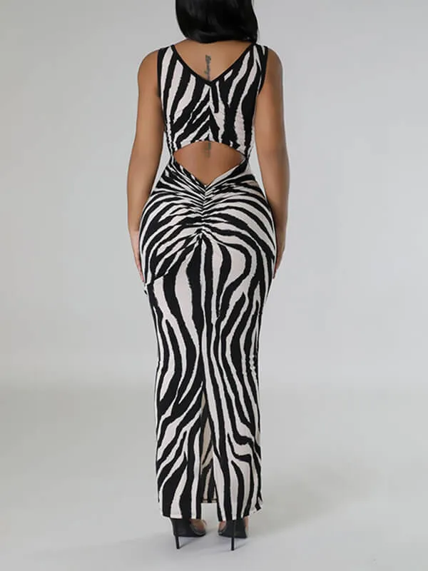 Gorgeousladie Printed Tank Dress