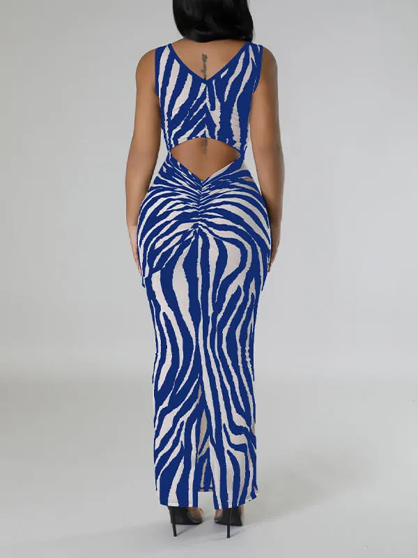 Gorgeousladie Printed Tank Dress