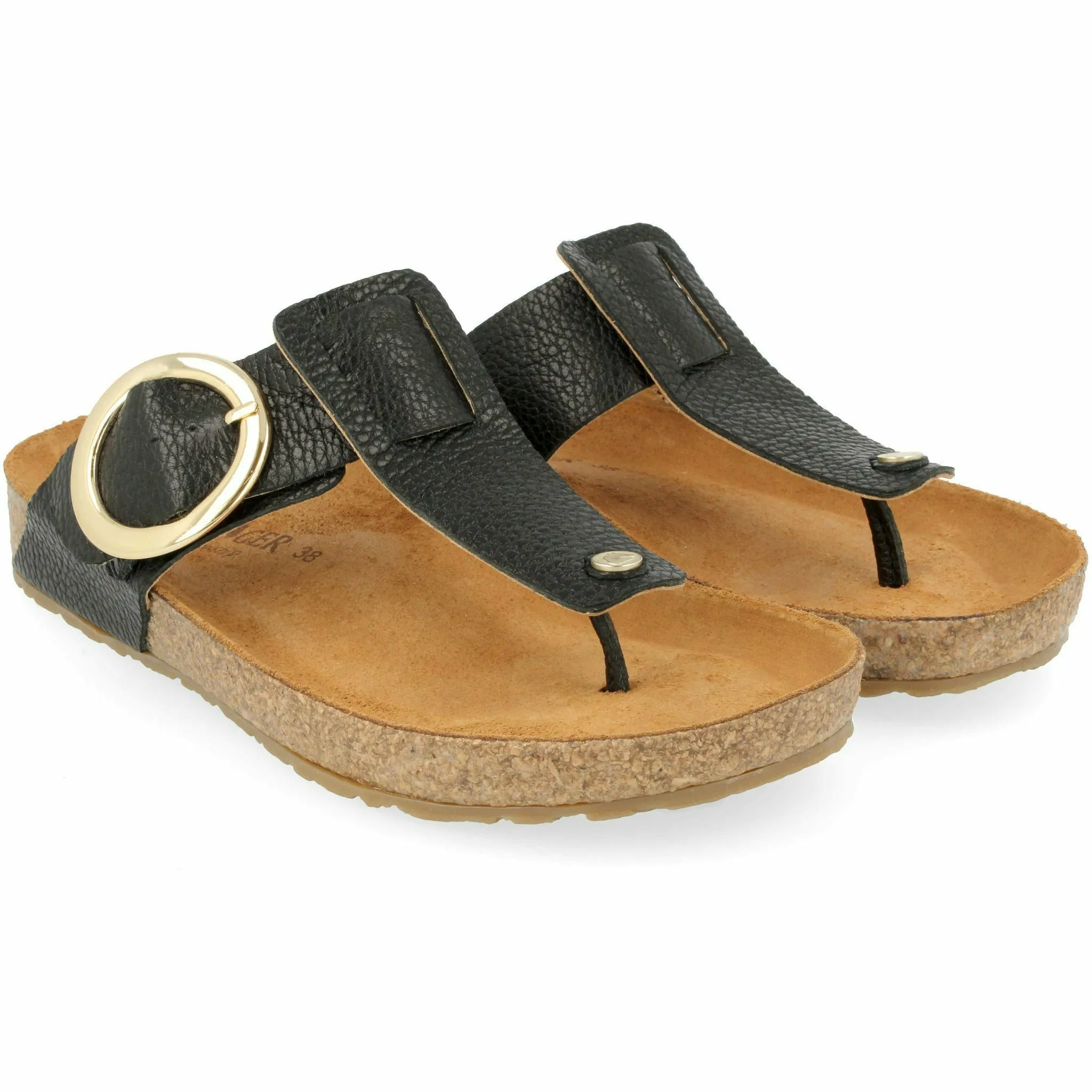 Haflinger Round Buckle Corinna Sandals