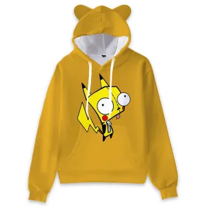 Invader ZIM Cosplay Hoodie 3D Printed Hooded Sweatshirt Kids Children Casual Streetwear Pullover