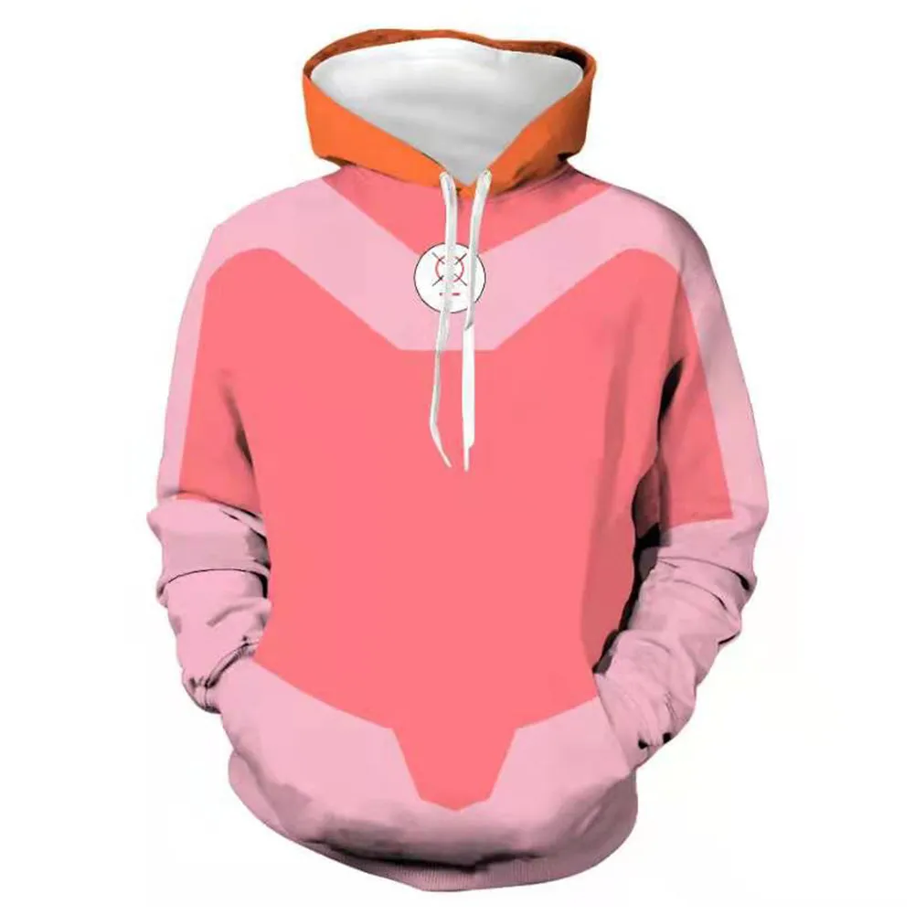 Invincible Atom Eve 3D Printed Cosplay Hoodie Adult Sweatshirt Casual Streetwear Pullover