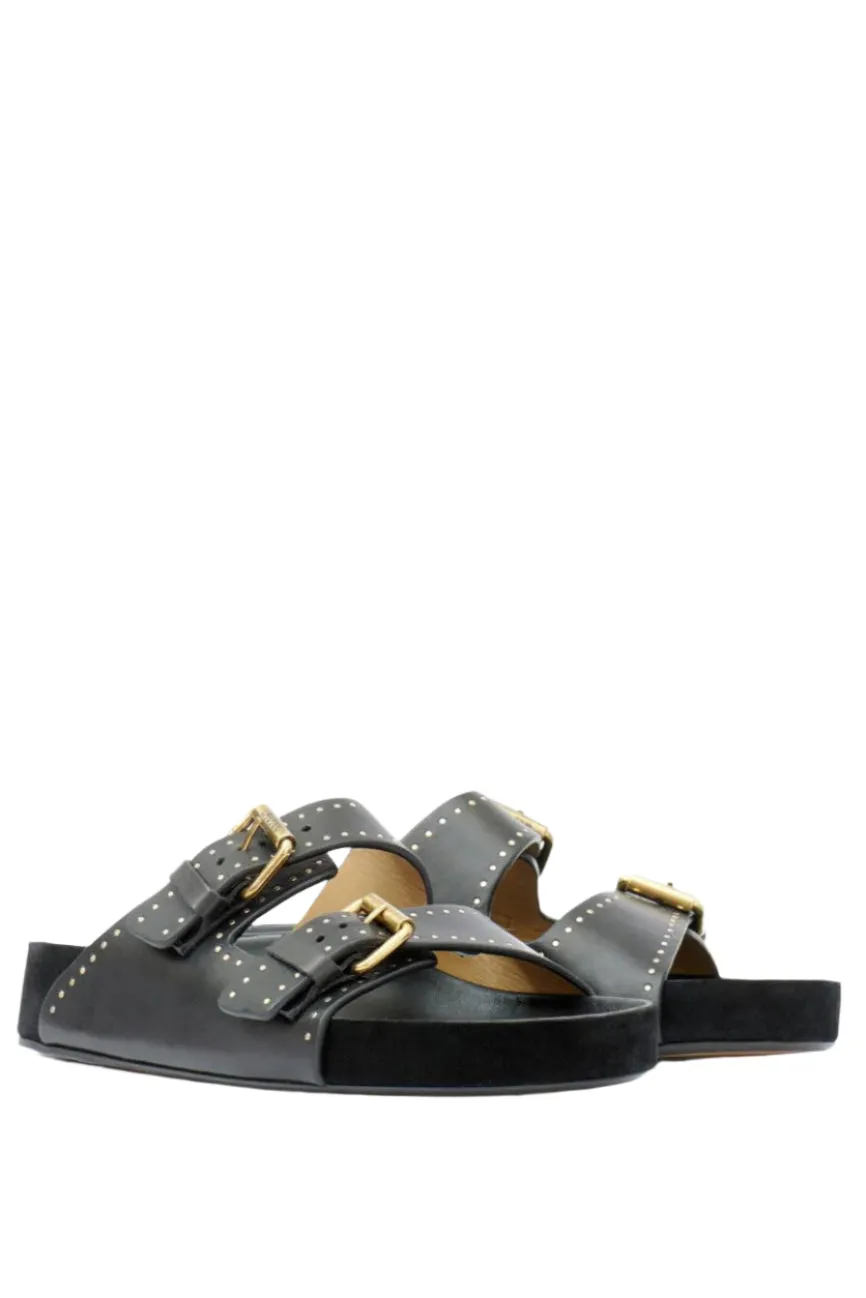 Isabel Marant Lennyo Sandals Black